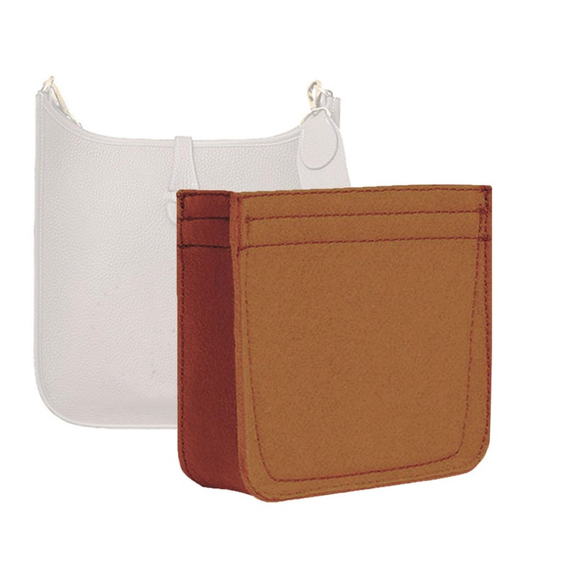 Lckaey Purse Insert Organizer for Evelyne III 33 Bags GM Insert Handbag insert1003brownL - Image 2