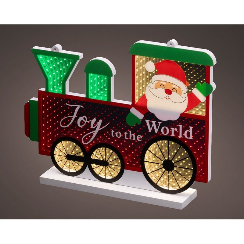 Kaemingk قطار أكريليك كامينغك LED إنفينيتي – زينة عيد الميلاد الداخلية، زينة العطلات الاحتفالية، عرض أضواء عيد الميلاد الزخرفية - Image 2