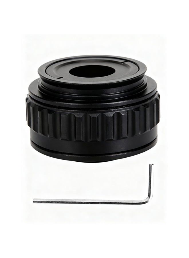 Liccx 0.35X Microscope Adapterï¼Å'CTV Microscope Lens Camera Interface Adaptersï¼Å'Mount Lens Adapter Microscope Accessoryï¼Å'for Trinocular Stereo Microscope - Image 1