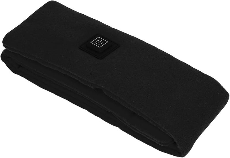 وشاح كهربائي ساخن قابل للغسيل من ألياف الأكريليك للدفء في الشتاء للبالغين والأطفال وكبار السن باللون الأسود - Image 3