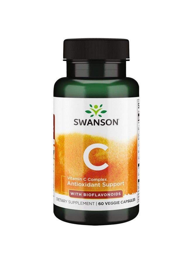 سوانسون كبسولات فيتامين سي من سوانسون ألتيميت، 60 كبسولة نباتية
