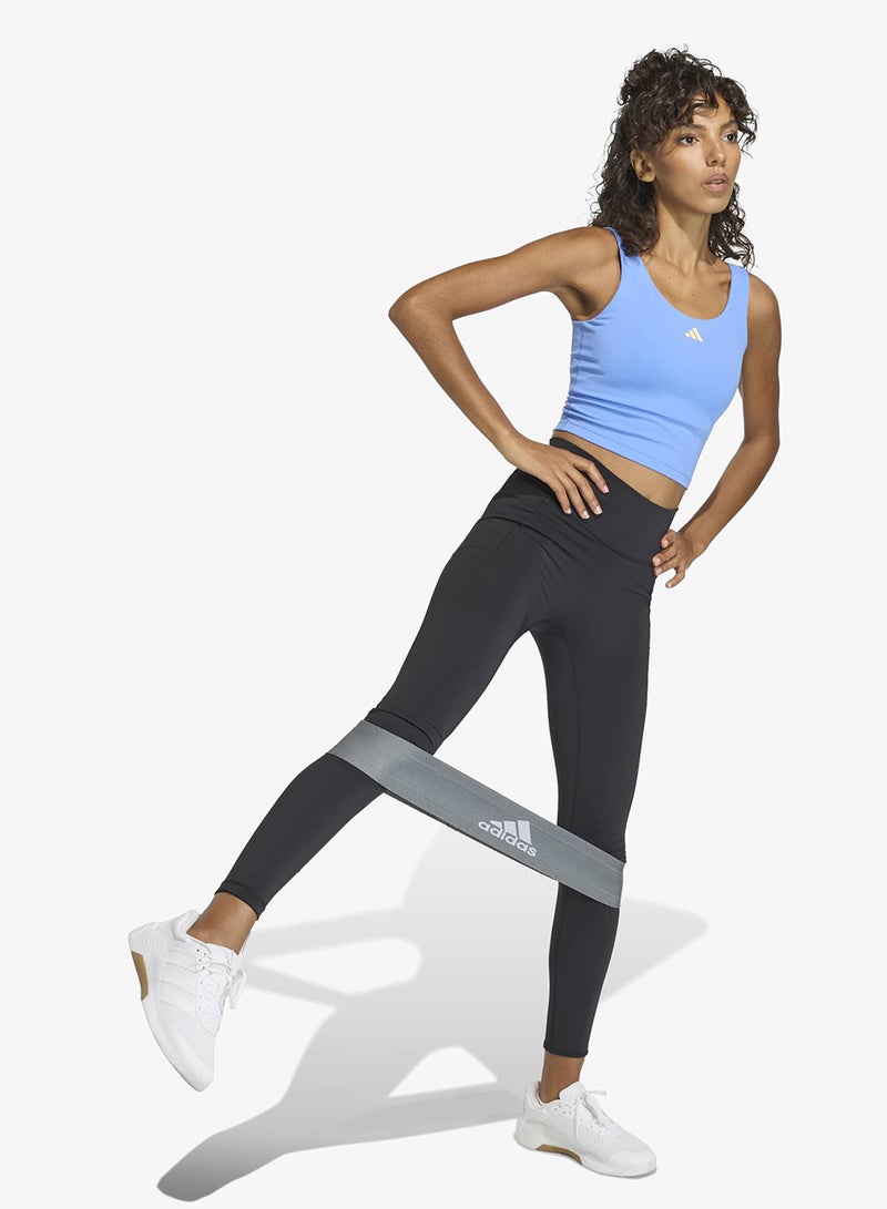 Adidas 3-Stripes Studio All Me Light Support Tank - Image 5