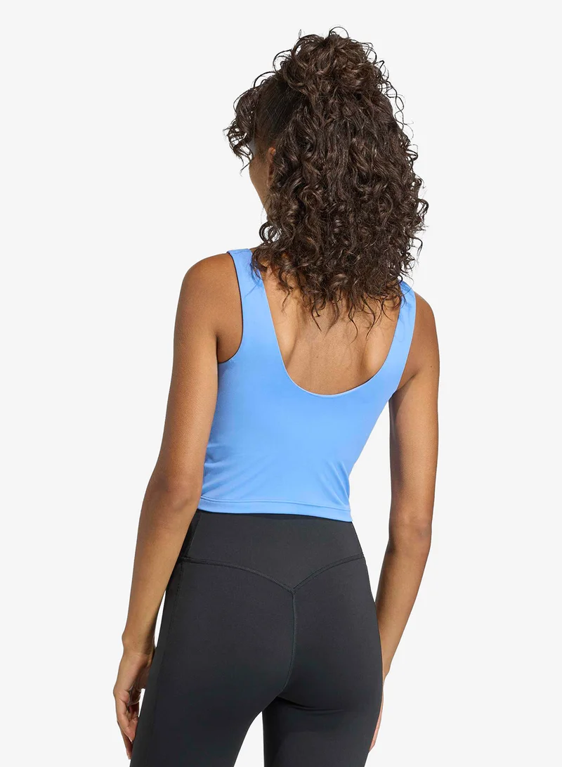 اديداس 3-Stripes Studio All Me Light Support Tank
