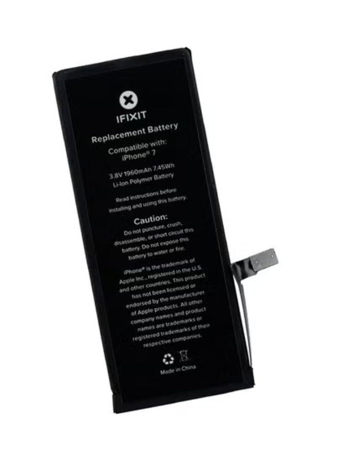 High-Quality 1960mAh Replacement Battery for Apple iPhone 7 – Black – Lithium-Ion Rechargeable Battery with Smart Overcharge, Overheat & Short-Circuit Protection, OEM-Compatible Design, Long Cycle Life, Stable Output for iPhone 7 Models A1660, A1778, A1779 – Easy DIY or Technician Installation - Image 2