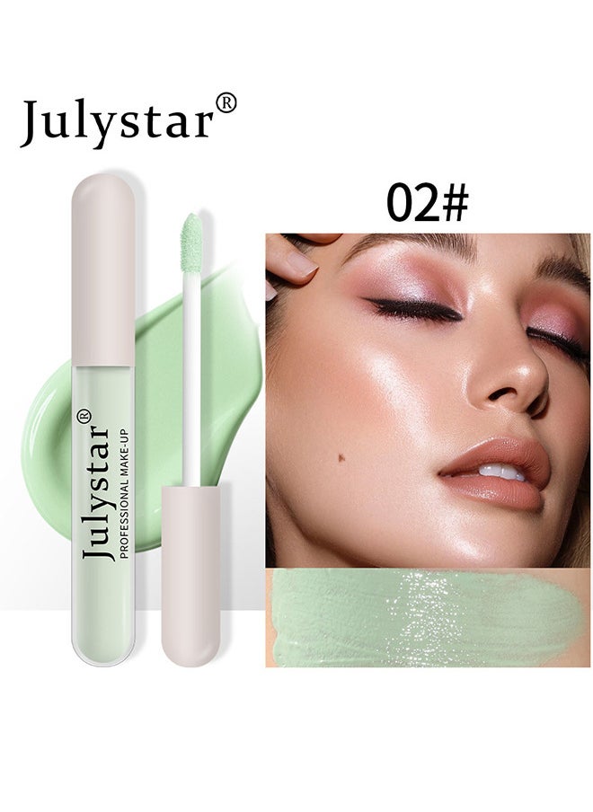 Liquid Concealer, Mutil-Use Full Coverage Concealer and Color Corrector For Acne Dark Spots Blemishes And Under Dark Circles, Waterproof Long Lasting, 2ML