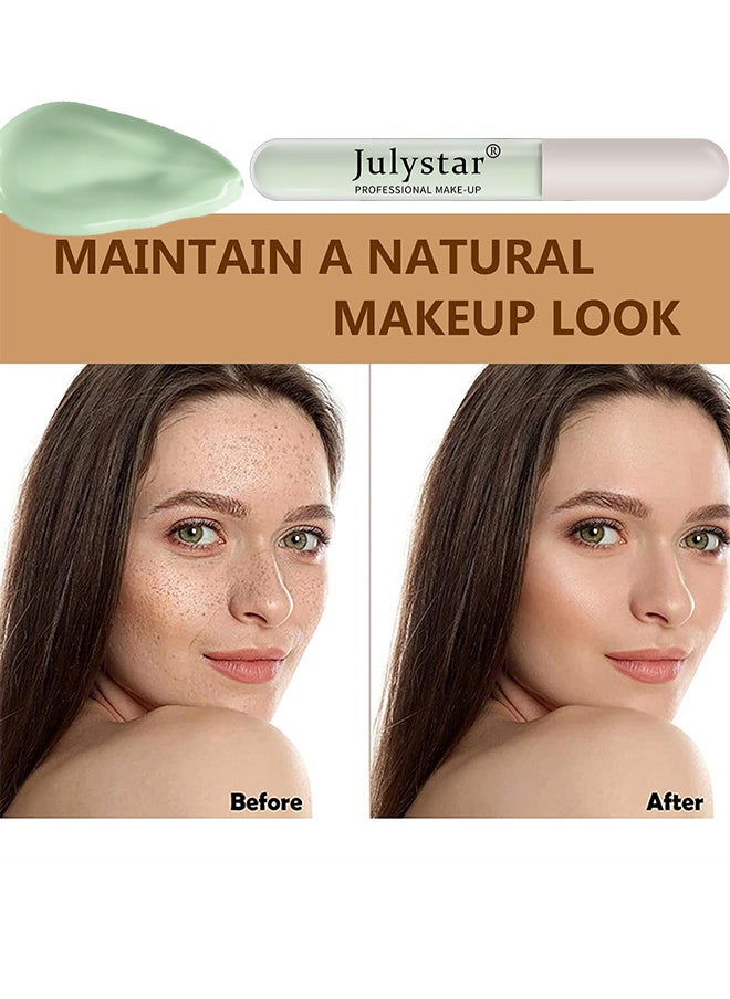 Liquid Concealer, Mutil-Use Full Coverage Concealer and Color Corrector For Acne Dark Spots Blemishes And Under Dark Circles, Waterproof Long Lasting, 2ML