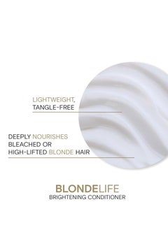 Joico Blonde Life Brightening Conditioner | For Blonde Hair | Illuminate Hydration & Softness | Add Softness & Smoothness | Sulfate Free | Fortified With Monoi & Tamanu Oil - pzsku/Z4ABD81BFCA37093559C6Z/45/_/1738812962/2305326f-72db-48c6-aca5-0d36a2ffee34