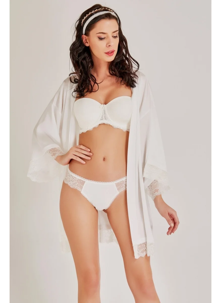 ماجيك فورم 7073 - Strapless Lace Plus Size Bra