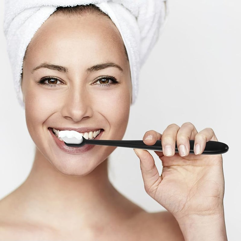 10Pcs Soft Bristle Toothbrushes for Adults and Pregnant Women with Ergonomic Handle - Image 3