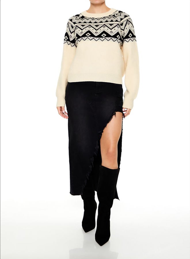 FOREVER 21 Geo Print Sweater  - Image 2