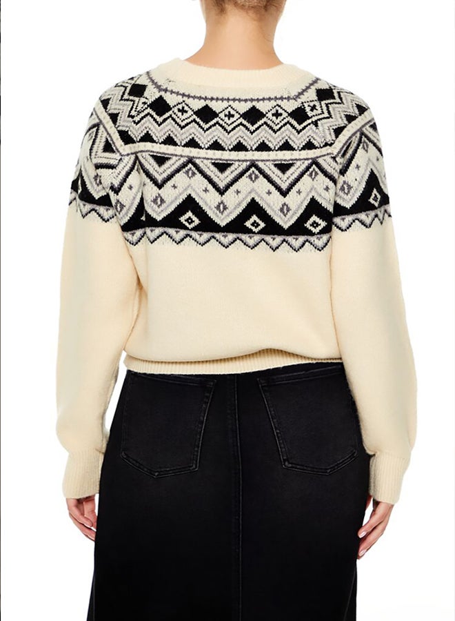 FOREVER 21 Geo Print Sweater  - Image 4