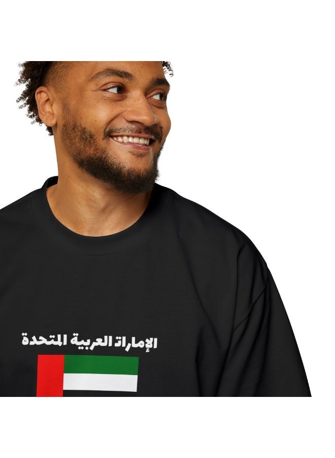 حركة الحيوانات الأليفة تيشيرت قطني | قصة مريحة | ياقة دائرية | قماش متين | قماش ناعم يسمح بمرور الهواء، مناسب للارتداء اليومي وفي جميع الفصول، من دولة الإمارات العربية المتحدة | تيشيرت | مستوحى من الإمارات، نحن واحد | نقف معاً - Image 4