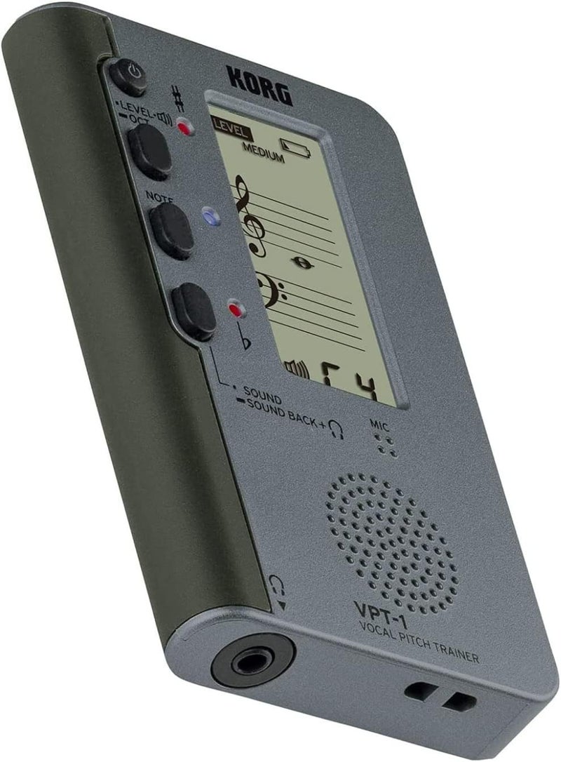Korg VPT-1 Vocal Pitch Trainer - Handheld Tuner for Singers - Image 3