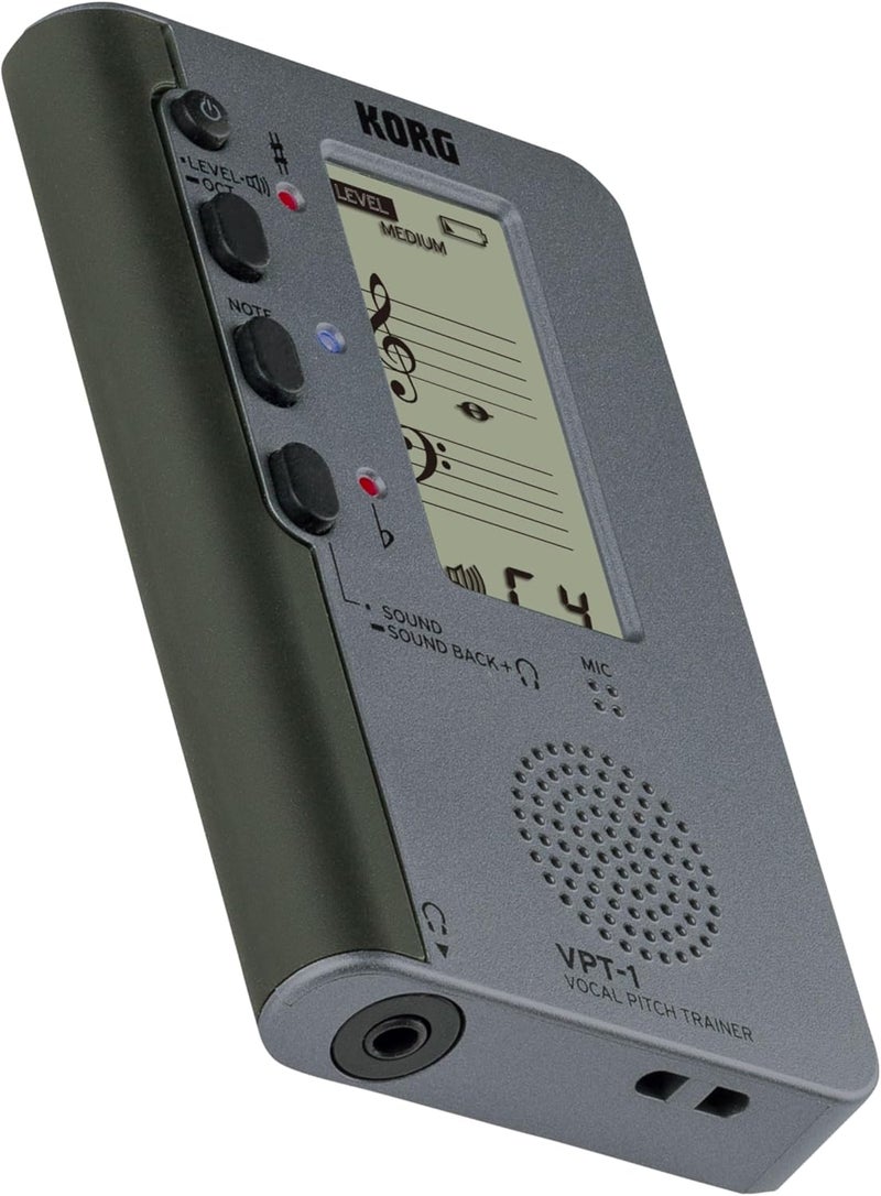Korg VPT-1 Vocal Pitch Trainer - Handheld Tuner for Singers - Image 4