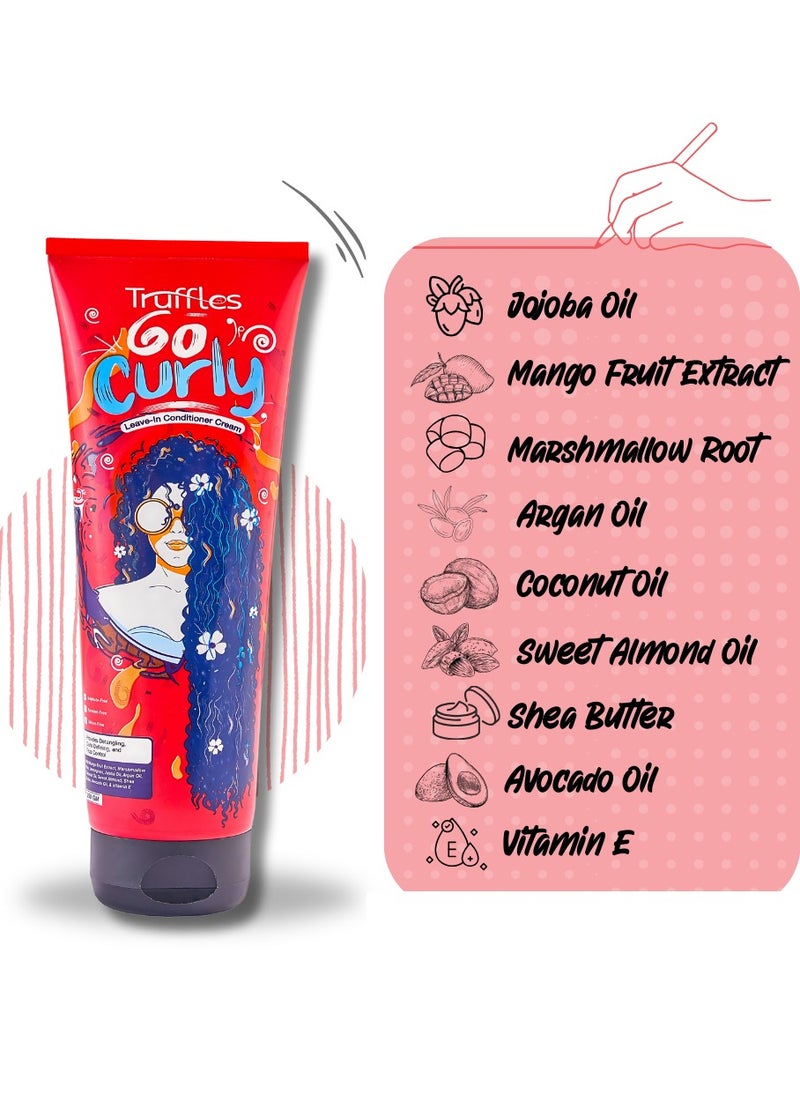 Truffles - Go Curly – Leave-In Conditioning Cream 250 ml - Image 1