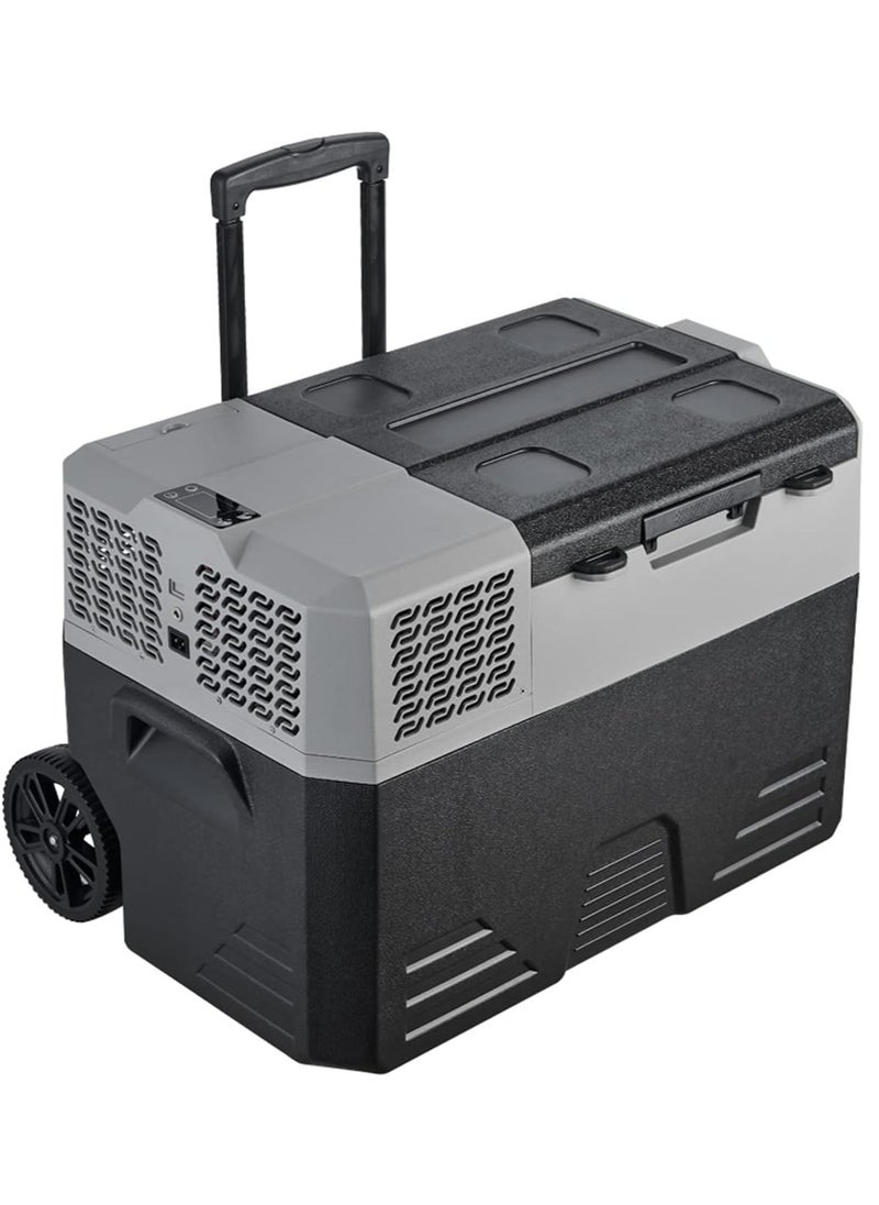 Toby's Toby's TR-55 Electric Cooler Portable Refrigerator Freezer Compact Fridge freezer Electric Cooler for Car RV Vehicle Boat Home Use Travel Camping Truck Party Picnic Outdoor (55 Liter)  - Image 1