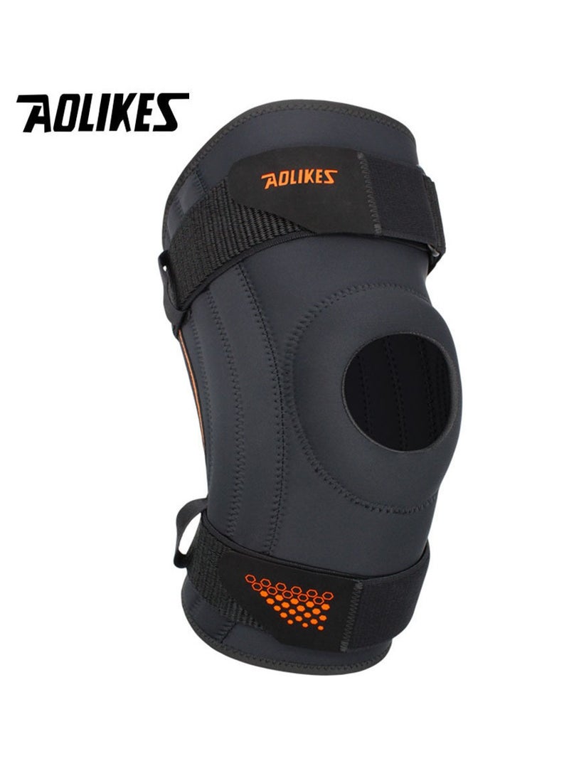 AOLIKES Neoprene Knee Support with 4-Spring Compression & Stability - Sports Exercise Knee Brace - Order One Size Up（XL） - Image 4