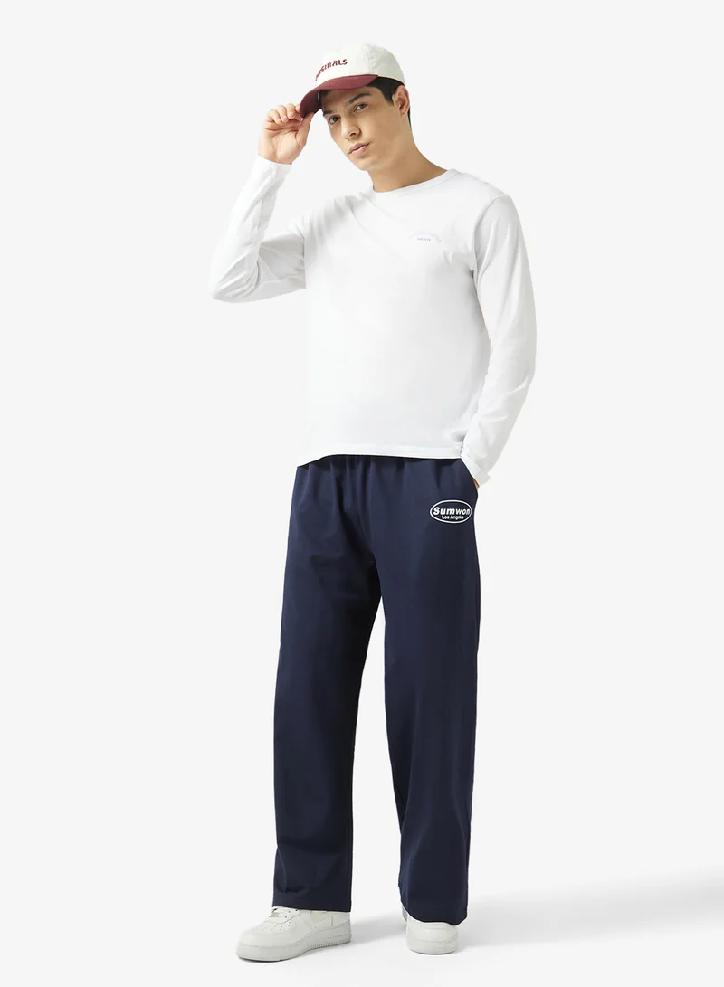 سفنتي فايف بنطلون رياضي فضفاض برسومات