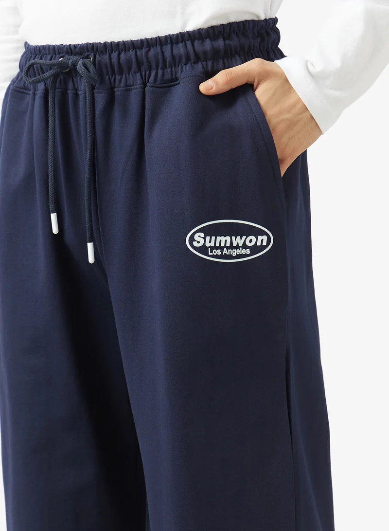 Seventy Five  Graphic Oversized Joggers for Men | Best Price UAE