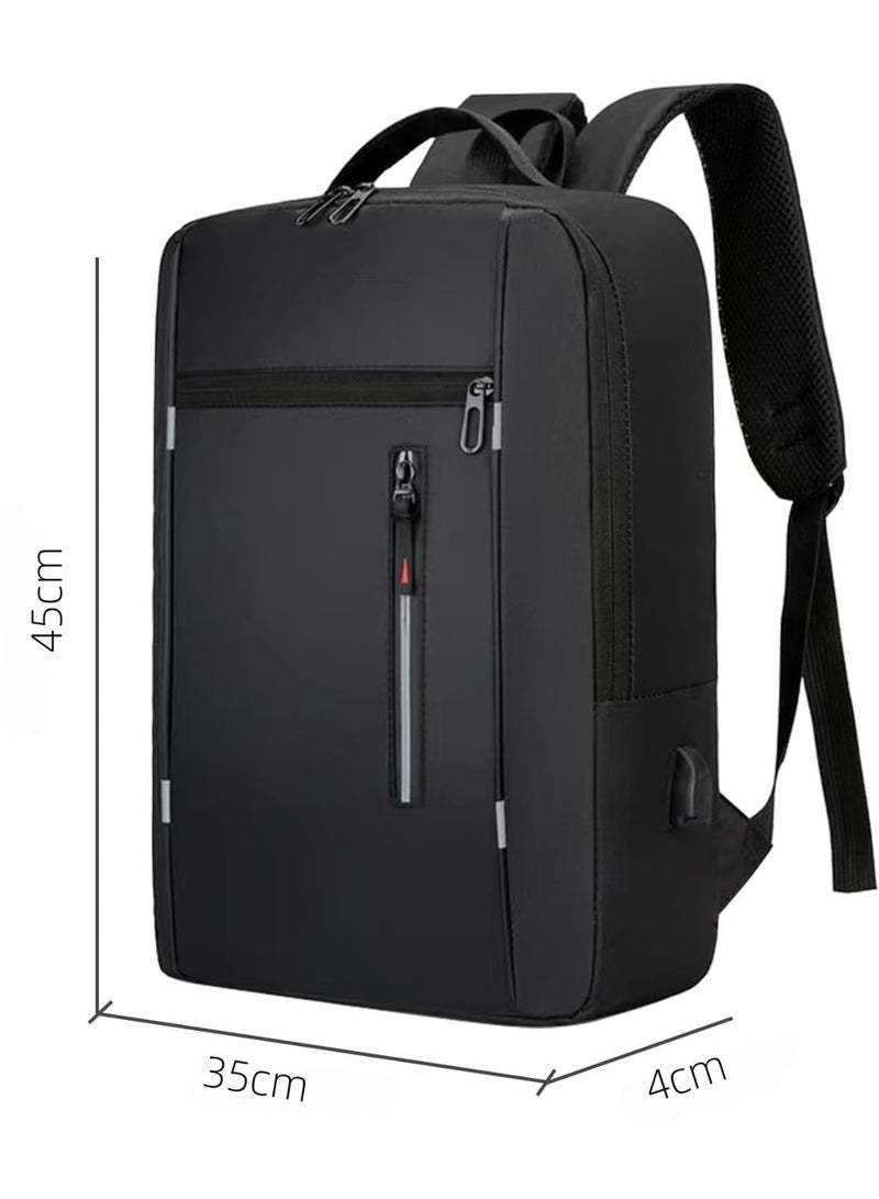 This multi-functional travel backpack is compatible with the PS5 game console. It's a dedicated protective travel case for PS5, featuring a USB port and the ability to store headphones, game discs, and accessories. - Image 2