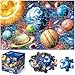 IFLOVE Jumbo Floor Puzzle for Kids48 Piece Solar System Planet Large Jigsaw Puzzles for Toddler Ages 35Preschool Educational Learning Space ToysEaster Gift for Boys Girls Ages 48 - Image 2