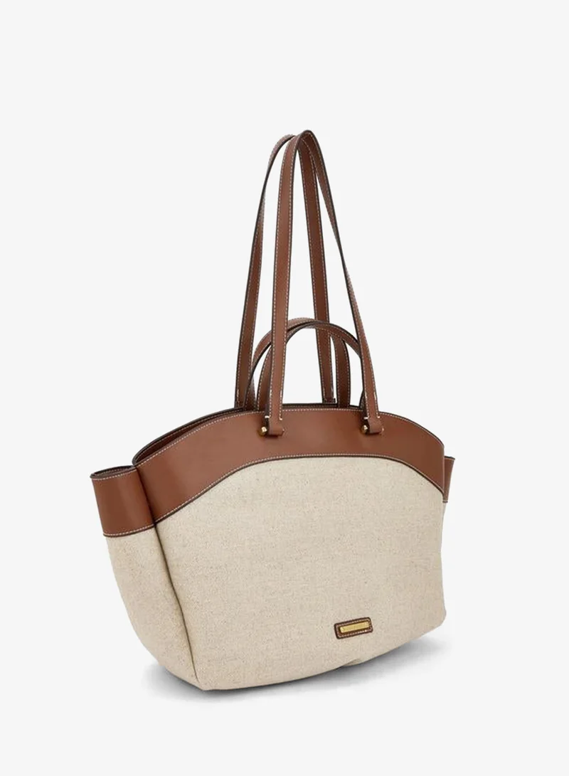سيليست Solid Tote Bag With Double Handle