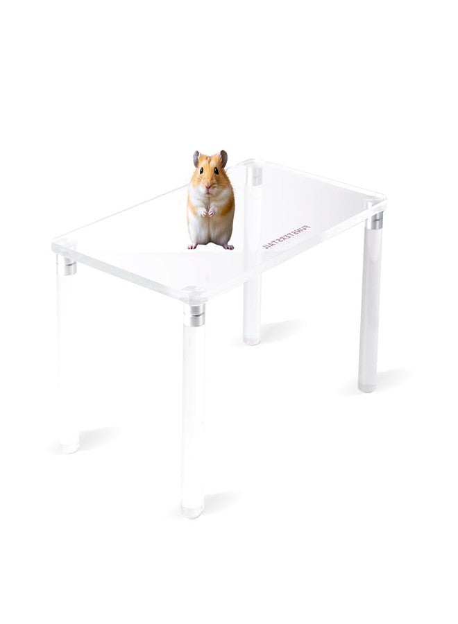 FunstersTail Small Pet Hamster Play Platform, Exercise Activity Toy (L) - Image 5