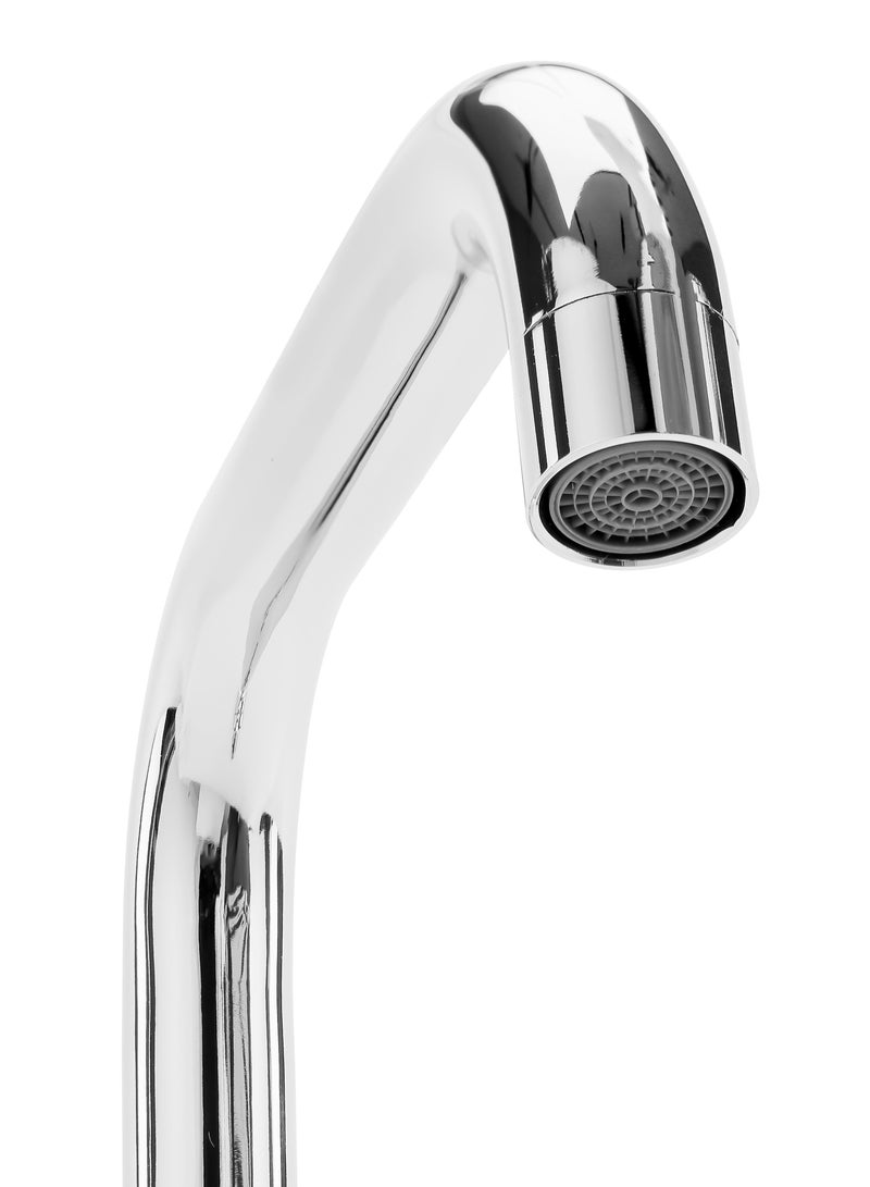 GEEPAS Single Lever Sink Mixer with Brass Deck Mounted Tap for Kitchen and Bathroom - Image 4