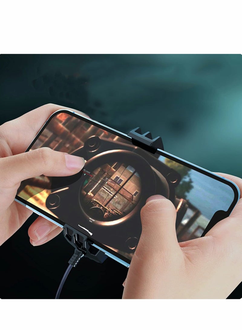 KASTWAVE Phone Cooler, Cellphone Radiator with Dual Semi-Conductor Cooling Chip, Suitable for All Types Cellphone from 4.5 to 7 Inches for Tiktok Live Streaming, Outdoor Vlog, Mobile Gaming  - Image 2