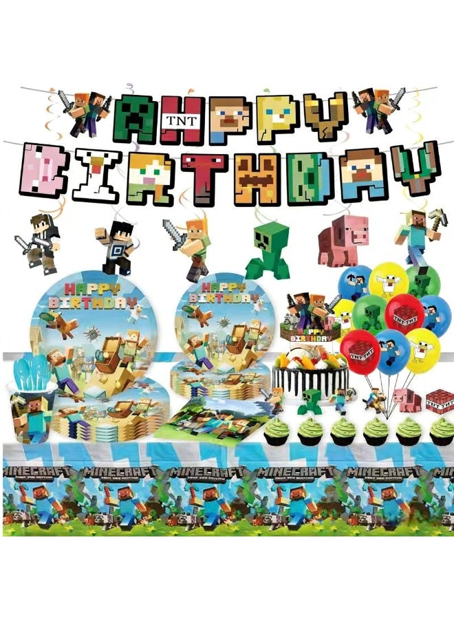 Party Minecraft-themed birthday party outfit - Image 1