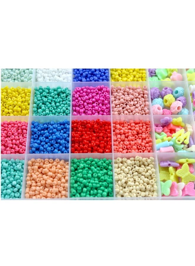 child toy Colorful Bracelet Beads Art Starter DIY Bead Making Kit For Kids  - Image 3
