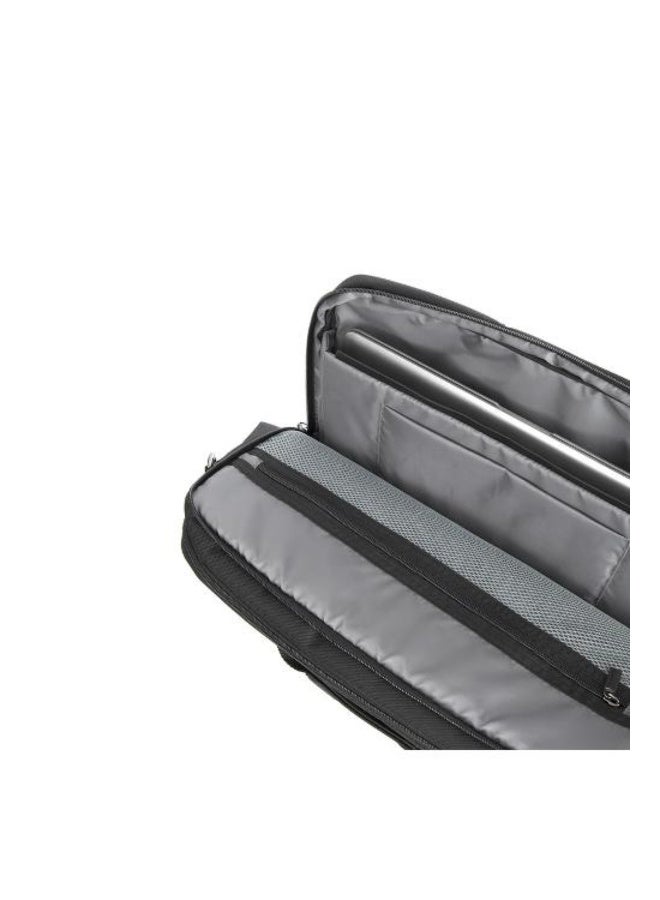 AMERICAN TOURISTER Nobleton Briefcase, 100% Polyester, Black|Quick Access Pocket|Antimicrobial Lining|Adjustable Shoulder Strap|Laptop Compartment - 1 Year International Warranty - Image 5