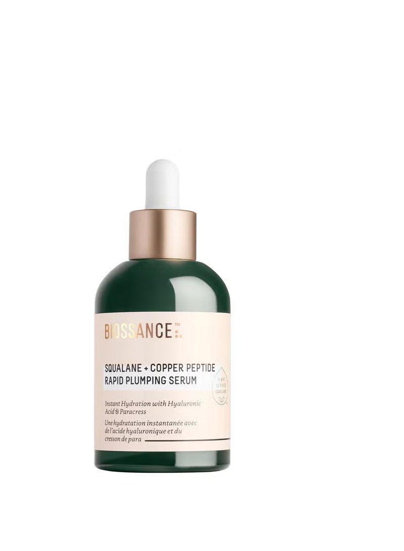 Biossance Squalane and Copper Peptide Rapid Plumping Serum 50ml - Image 1