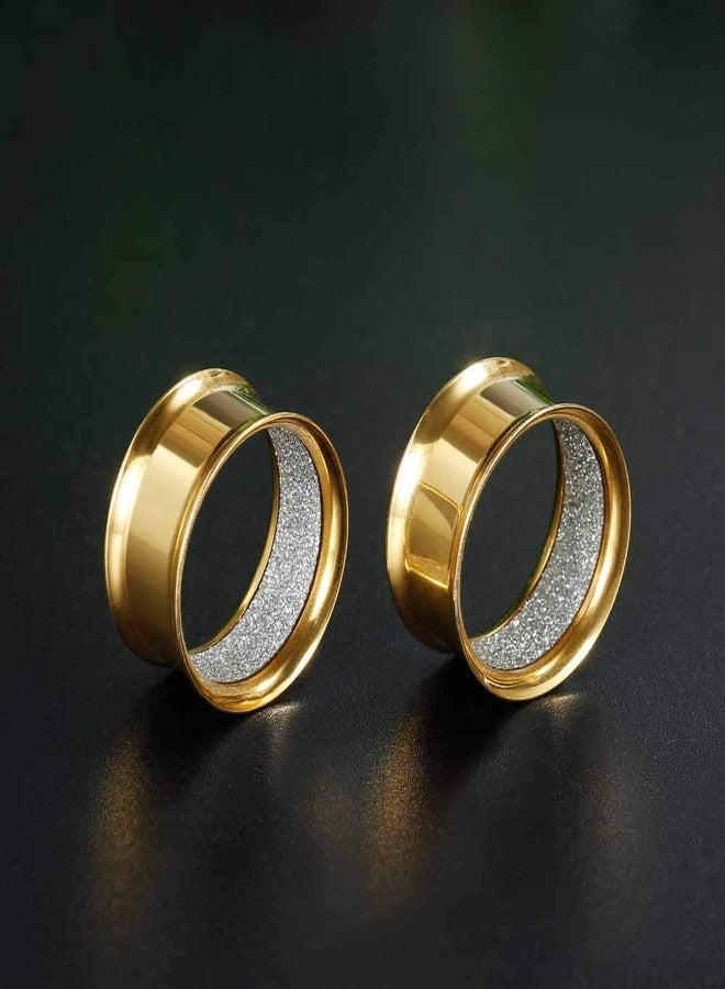 COOEAR Upgrade Eyelet Tunnels and Plugs Flesh Ear Gauges Earrings Piercing Double Flared Stretchers Expander 6mm to 25mm. - Image 3