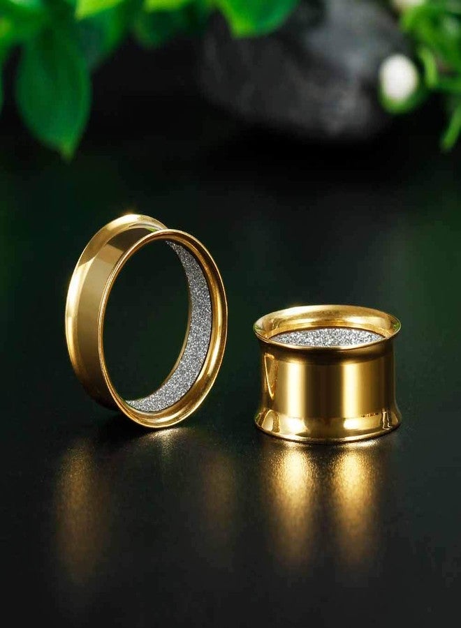 COOEAR Upgrade Eyelet Tunnels and Plugs Flesh Ear Gauges Earrings Piercing Double Flared Stretchers Expander 6mm to 25mm. - Image 4