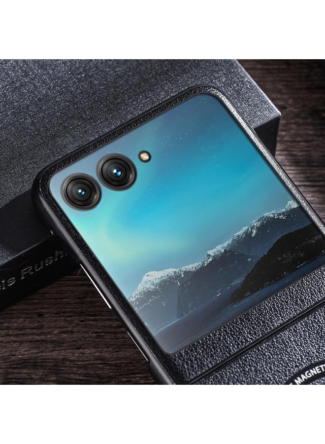 اس-توب جراب هاتف موتورولا رازر 50 القابل للطي من مادة البولي يوريثان المغناطيسية MagSafe - Image 5