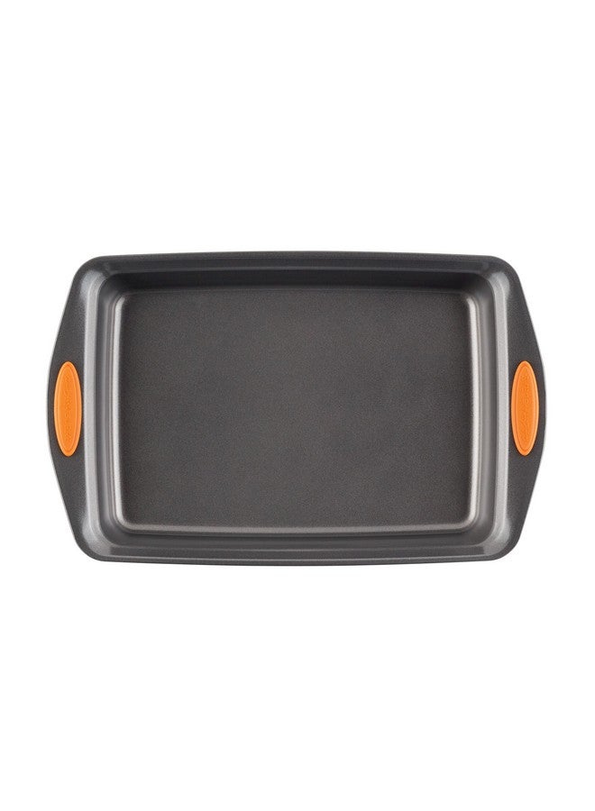 Rachael Ray Bakeware, Nonstick Baking / Cake Pan With Lid and Grips, Rectangle - 9 Inch x 13 Inch, Gray - Image 2