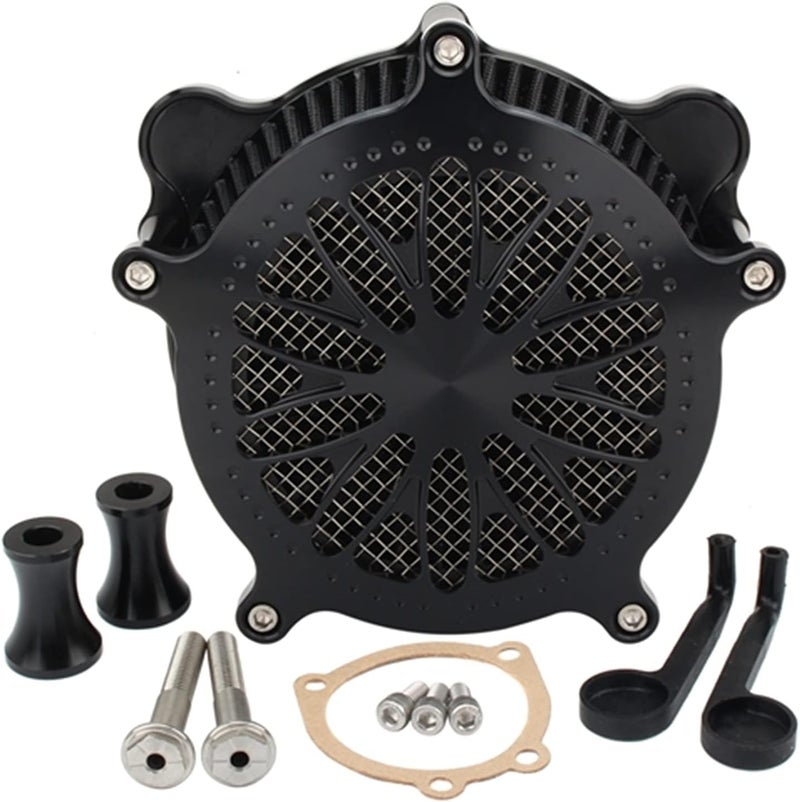 QASULER Motorcycle Air Filter for Harley Models - Image 1