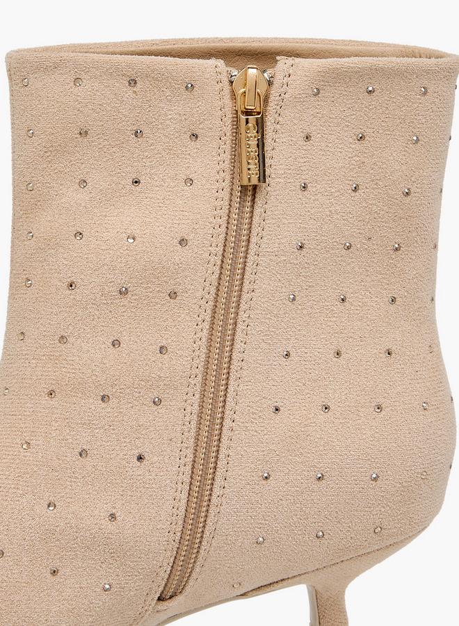 Celeste Women Kitten Heel Ankle Boots - Image 5