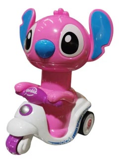 SPRINT Friction Toy Motorcycle for Kids – Cartoon Character Design, No Batteries Needed, Safe & Fun – Random Color, Perfect Gift for Ages 2-4  - Image 2