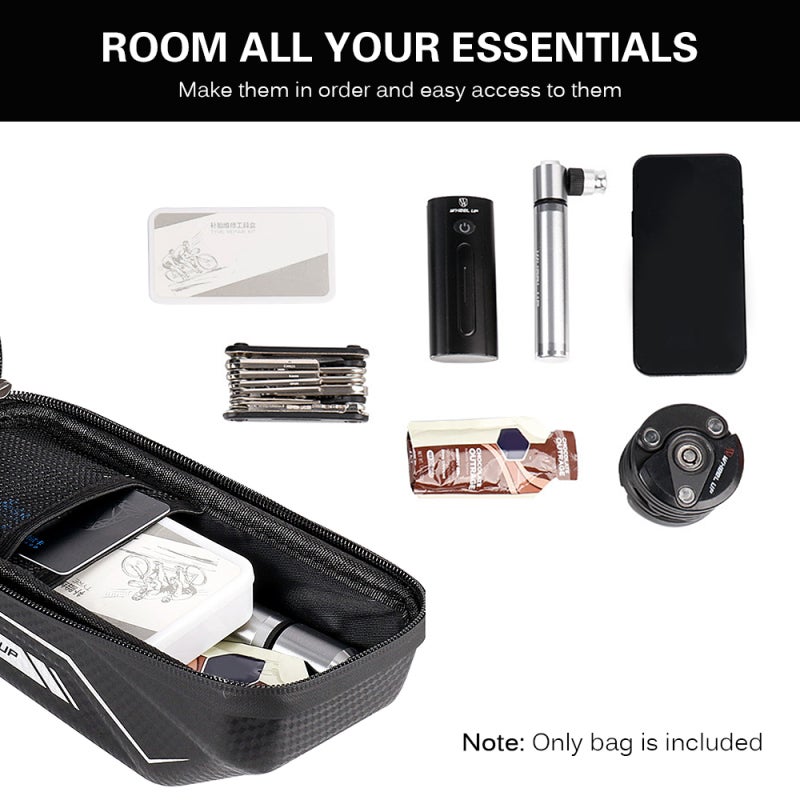 wheel up Bicycle Phone Mount Bags Waterproof Front Frame Top Tube Bag Touch Screen Cycling Bike Phone Tool Storage Bag Pack - Image 2
