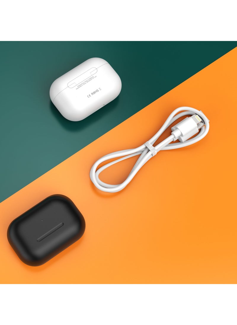 modio - Modio K7 Mini Wireless Stereo Touch Sensor TWS Wireless Bluetooth Headset White With Case - Image 1