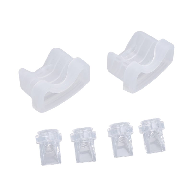 Duckbill Valves: 2-Pack Food Grade Silicone - Leak Prevention Design, Compatible With S21 Wearable Breastfeeding Pump For Nursing Mothers - Image 4