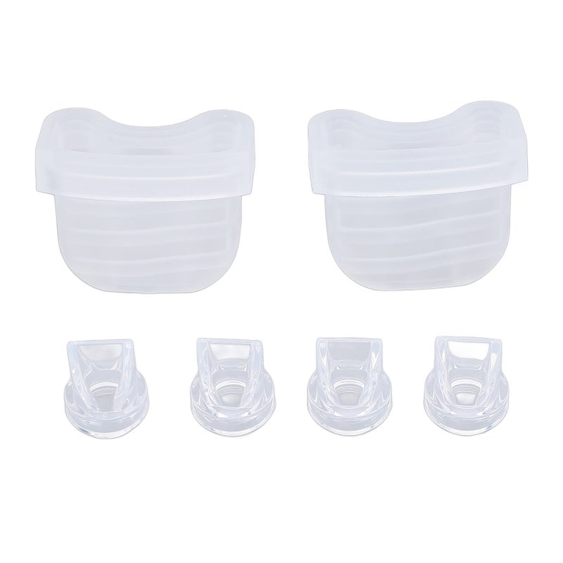 Duckbill Valves: 2-Pack Food Grade Silicone - Leak Prevention Design, Compatible With S21 Wearable Breastfeeding Pump For Nursing Mothers - Image 1