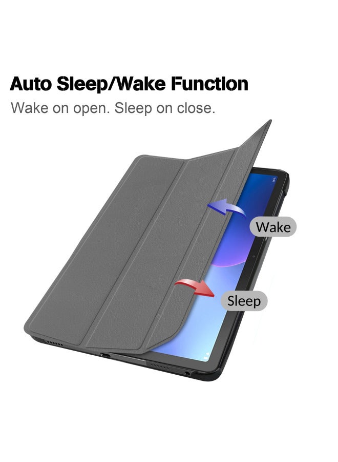 Applicable To Samsung Galaxy Tab A9 Plus 11-inch 2023 Tablet Protective Case With Sleep-Color:Brown-Applicable Model:TAB A9 2023