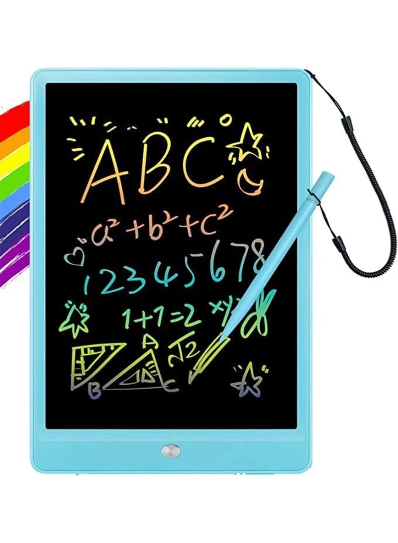 GT-Wheel LCD Writing Tablet for Kids 10 Inch Colorful Drawing Pad with Stylus Reusable Doodle Board with Eye Protection Screen Learning Toy Gift - Image 1