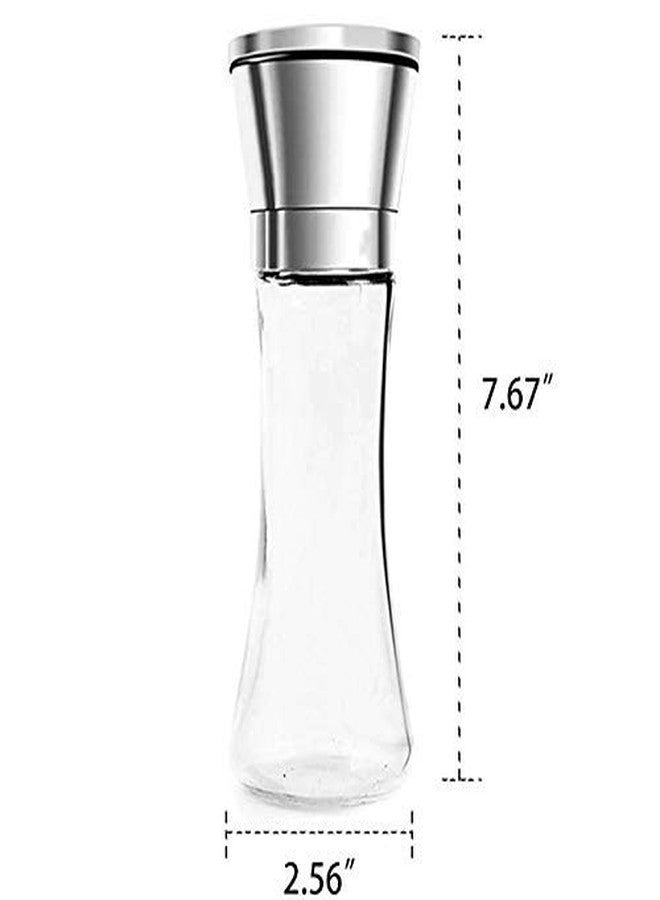 Avora Salt and Pepper Crusher - Salt and Pepper Shakers with Adjustable Coarseness by Ceramic Rotor - Stainless Steel Pepper Mill Shaker and Salt Crushers Mills 1 pcs Set - Image 5