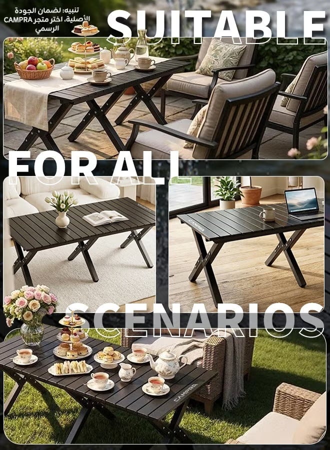 Foldable Outdoor Camping Table with Storage Bag, Thickened Carbon Steel, High Load Capacity - Image 5