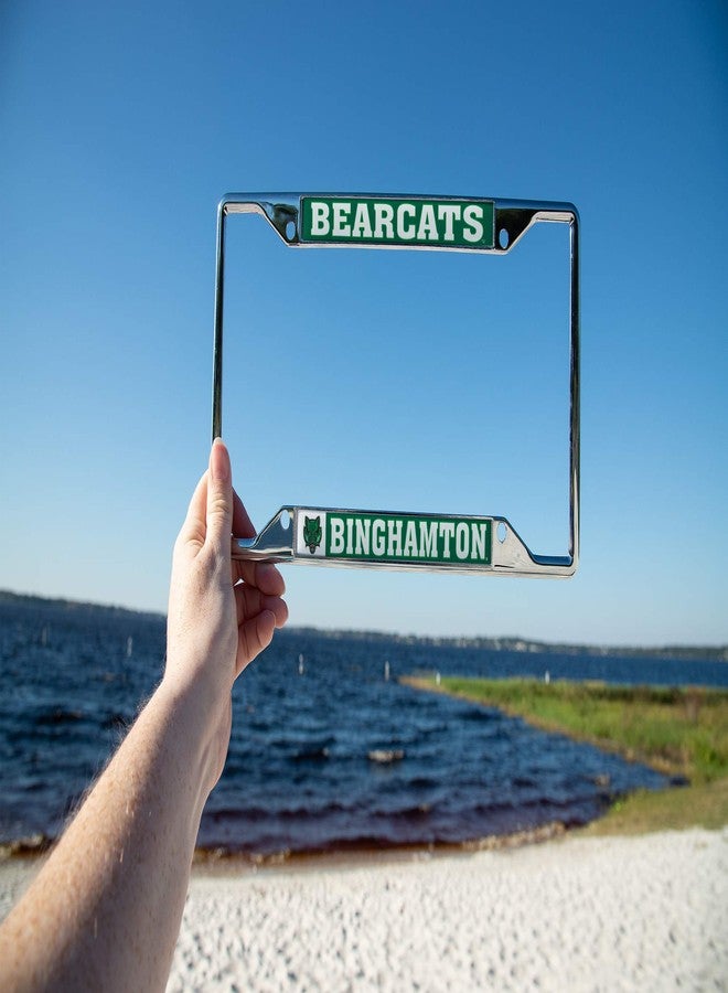 Desert Cactus Binghamton University Car Accessories Bearcats Metal License Plate Frame and Tag Holder for Front or Rear of Car (Mascot) - Image 5
