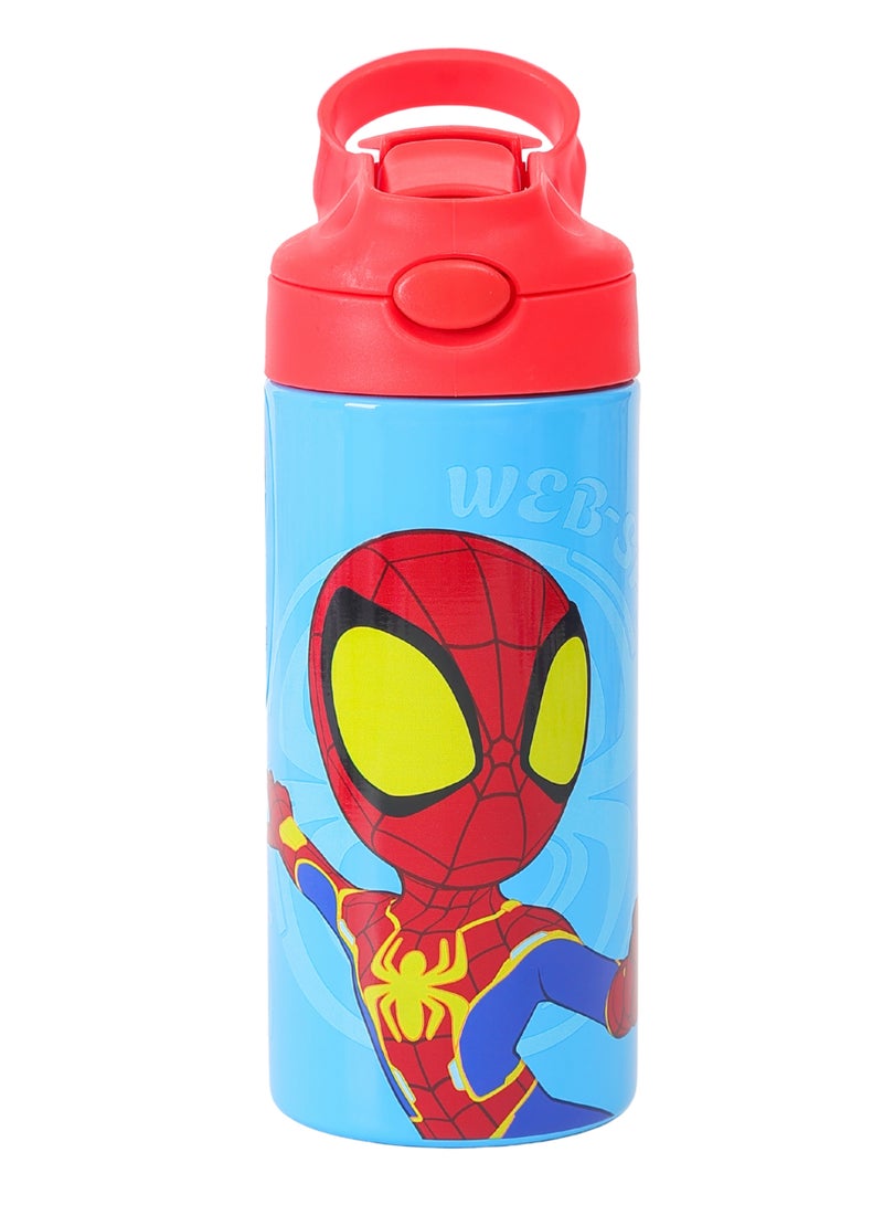 Marvel Spider Man Spidey Stainless Steel Water Bottle - Image 1